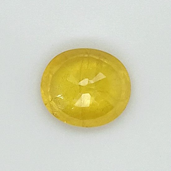 Yellow Sapphire (Pukhraj) 4.8 Ct Certified Yellow Sapphire (Pukhraj) 4.8 Ct Certified